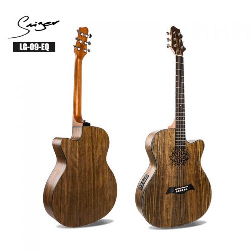 Đàn guitar acoustic Smiger gỗ walnut EQ