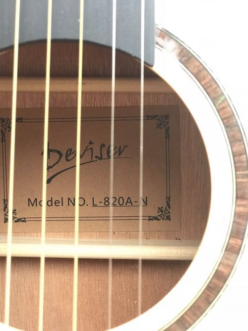 Đàn guitar acoustic chính hãng Deviser L820A