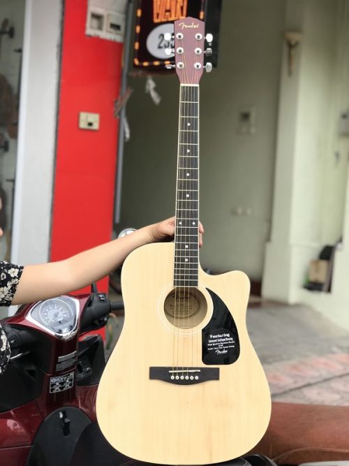 likely hostess simultaneous Guitar acoustic Fender CD-60C - Phong Vân Music