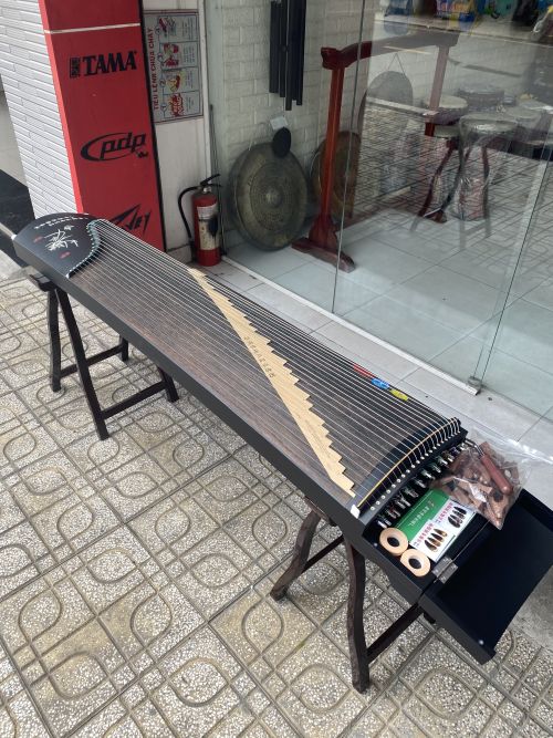 Đàn tranh Guzheng 21 dây màu đen