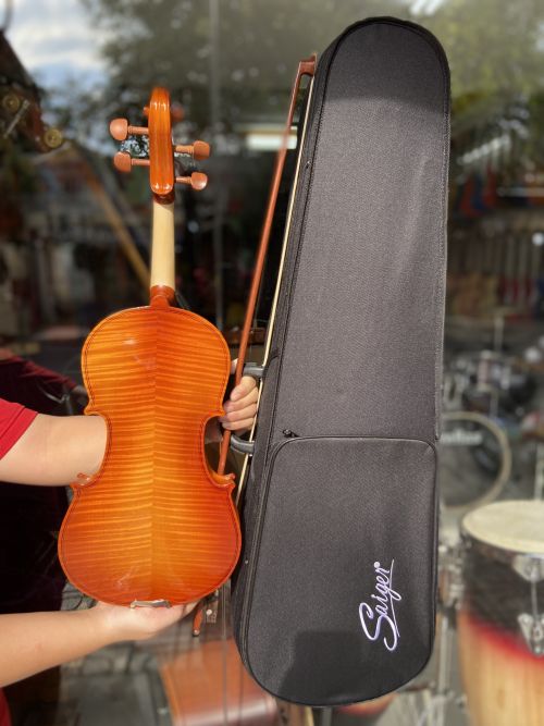 Đàn Violin gỗ hãng Saiger SG-V2