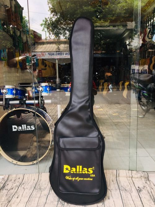 Bao da guitar bass điện 3 lớp Dallas