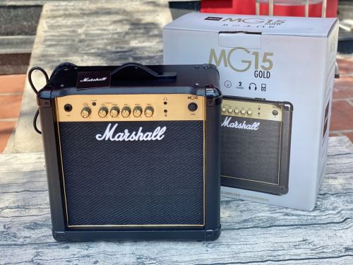 Ampli guitar Marshall MG15 Gold chính hãng