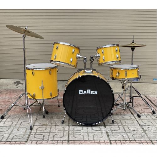 Bộ trống jazz Dallas DL221 màu vàng