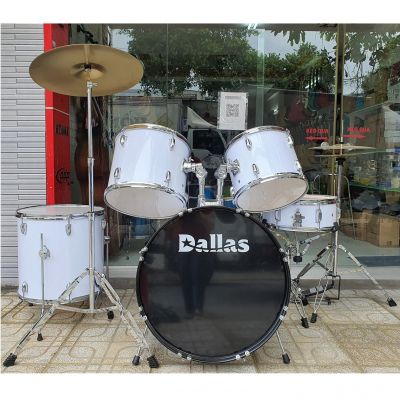 Bộ trống jazz Dallas DL221 màu trắng