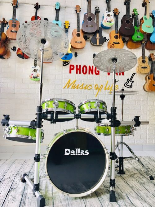 Trống jazz drum hiệu Dallas