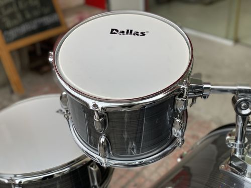 Bộ trống jazz Dallas DL221 màu xám sọc