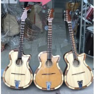 Guitar cổ thùng phím lõm gỗ điệp