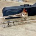 Kèn Trombone Phím Kéo Màu Trắng Hãng Saiger STB-300