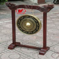 Bộ Cồng Chiêng Hoa Văn Trống Đồng 50cm