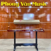 Đàn Bầu Thẳng Gỗ Hương Lắp Máy – Tích Hợp Loa, Pin Sạc, Bluetooth