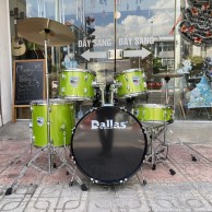 Bộ trống jazz Dallas DL221 xanh lá