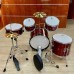 Bộ trống jazz trẻ em HT Music HT-J16 đỏ sọc