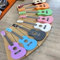 Đàn Ukulele Concert Nhiều Màu HT Music HT-UK23